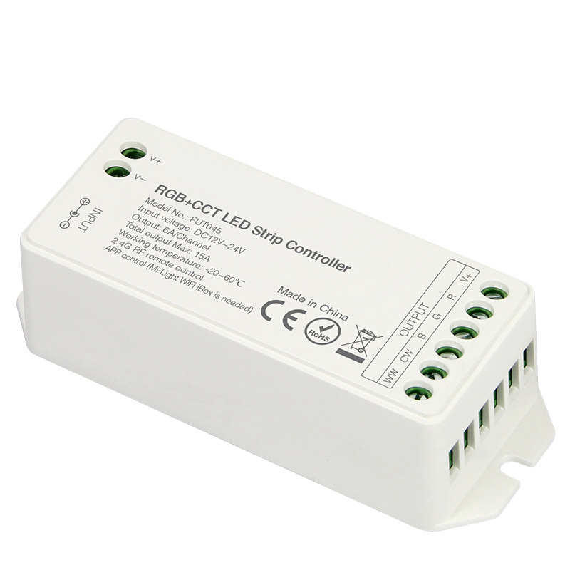FUT045 RGB CCT LED Strip Controller FUT045 RGB CCT LED Strip Controller